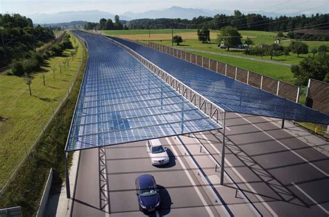 Un Techo Solar Para Las Autopistas Alemanas Podría Alimentar 1/3 Del País