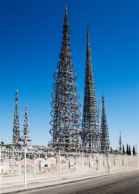 25 Must-See Architectural Landmarks in Los Angeles | Watts towers ...