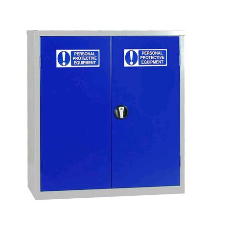 PPE Small Double Cabinet 1000H x 915W x 460D by Elite | 3D Storage Systems