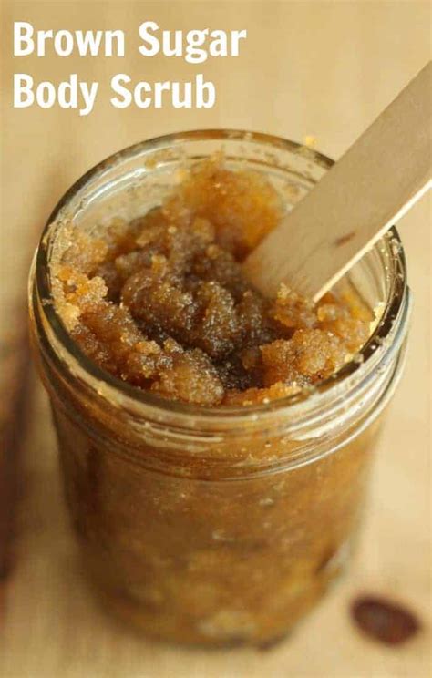 Vanilla Brown Sugar Body Scrub Recipe | Homemade Gift