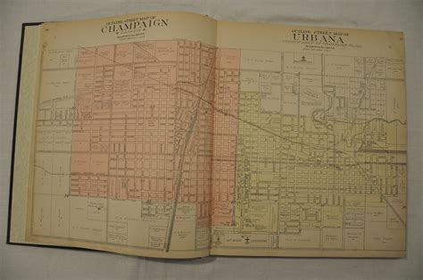 Standard Atlas of Champaign County, Illinois | Curtis Wright Maps