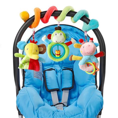 Baby Crib Toy Stroller Rattle Baby Toys Bedside bell Multifunctional Bed Hanging Learning ...