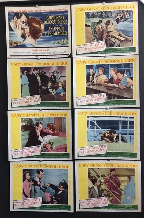 An Affair To Remember (1957) – Original Lobby Card Set Movie Poster ...