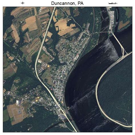 Aerial Photography Map of Duncannon, PA Pennsylvania