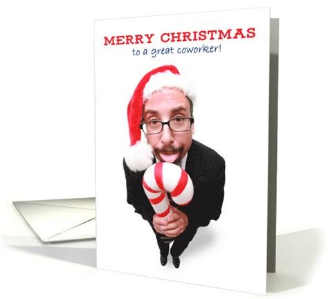 Merry Christmas Coworker Humor card (1545908)