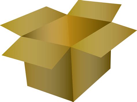 Clipart - Cardboard Box