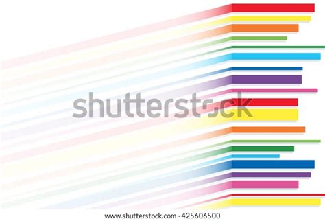 Rainbow Line Abstract Art Background Vector Stock Vector (Royalty Free ...