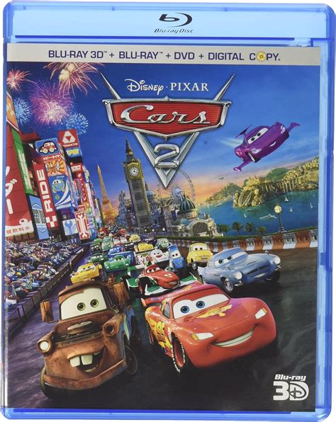 Cars 2 Blu-ray 3D + Blu-ray + DVD + Digital Copy Bilingual: Amazon.ca: Owen Wilson, Larry the ...