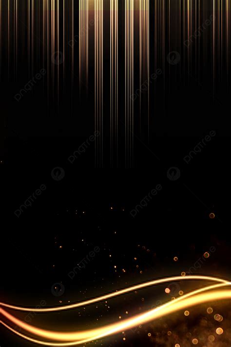 Black Gold Atmospheric Anniversary Poster Background Wallpaper Image For Free Download - Pngtree