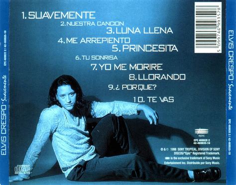 Los 90 En MP3 II: Elvis Crespo - Suavemente (CD Album 1998)