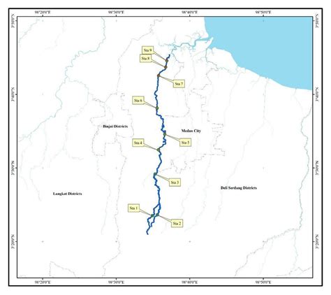 Map of Belawan River | Download Scientific Diagram