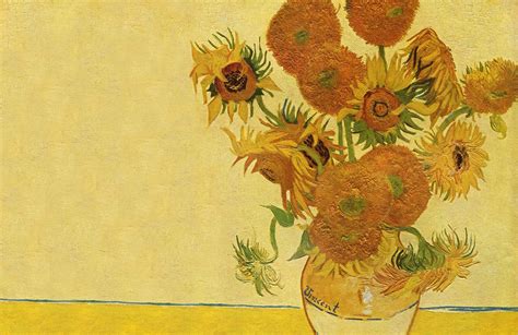 Sunflowers' by Vincent Van Gogh Wallpaper Mural - Hovia | Van gogh wallpaper, Van gogh art, Van ...