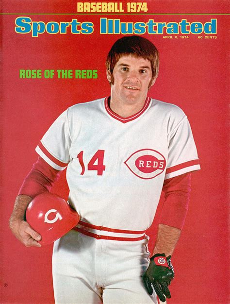 Cincinnati Reds Pete Rose Sports Illustrated Cover Photograph by Sports ...