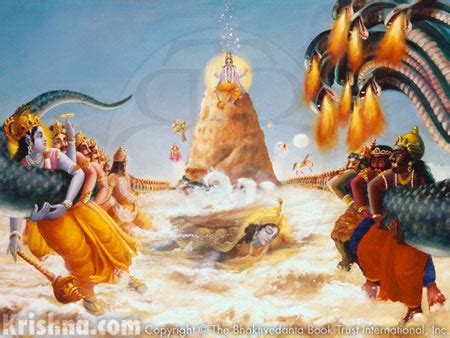 Mythological Stories of India: Story 8 - Churning the Ocean of Milk