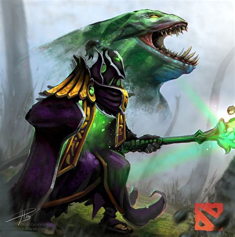 Dota 2 Wallpapers: Dota 2 Fan-Art Rubick with Tide' ulti (by ...