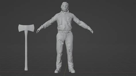 3D Jason Voorhees model - TurboSquid 2096078