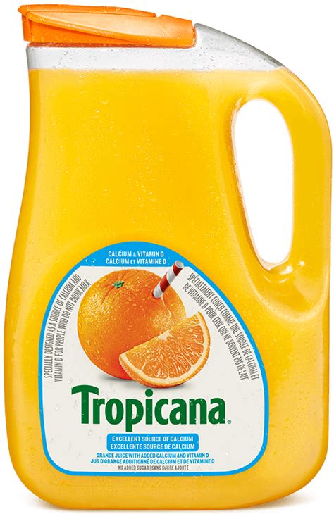 Tropicana® Orange Juice with Added Calcium & Vitamin D | Tropicana.ca