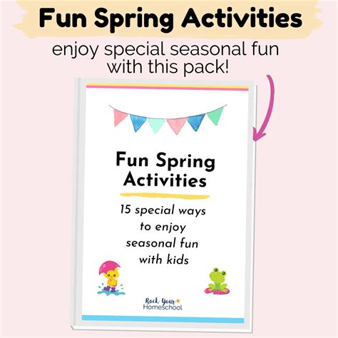 Fun Spring Activities Pack - Rock Your Homeschool