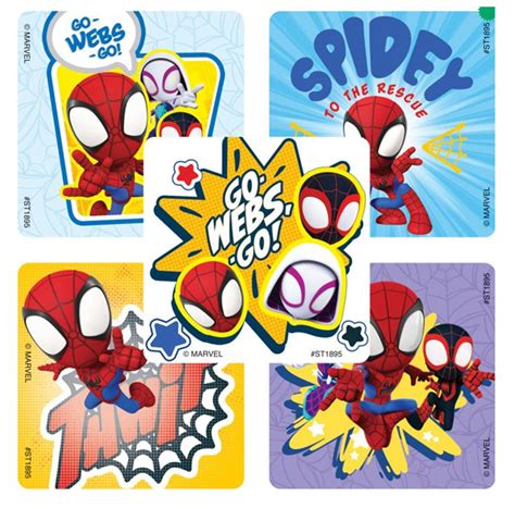 25 Spidey and His Amazing Friends Stickers 2.5 X - Etsy