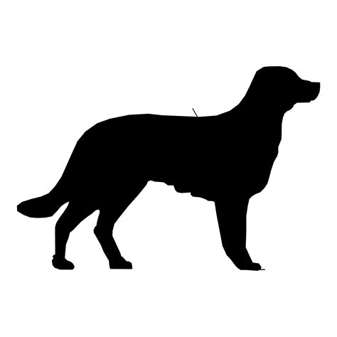 Dog Silhouette Drawing 08 Free Stock Photo - Public Domain Pictures