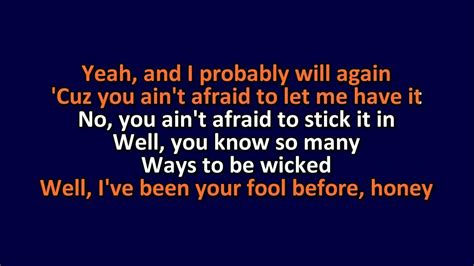 Lone Justice - Ways To Be Wicked - Karaoke Instrumental Lyrics - ObsKure - YouTube