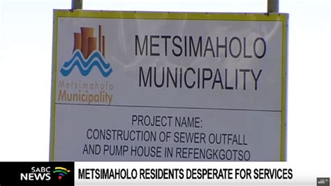 Metsimaholo residents desperately deprived of service delivery - SABC News - Breaking news ...