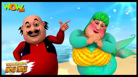 Wow Kidz Motu Patlu in Hindi - Hindi Cartoon for Kids - Mermaid Ka Rahasya - As seen on ...