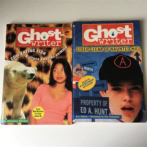 1994 Ghost Writer book titles 90's TV show | Etsy | Ghost writer, 90s tv show, Writer