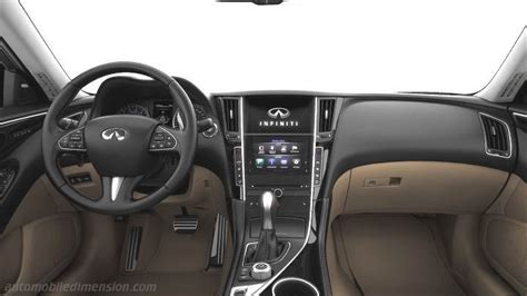 Infiniti Q50 dimensions, boot space and similars