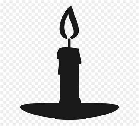 Candle Silhouette Svg