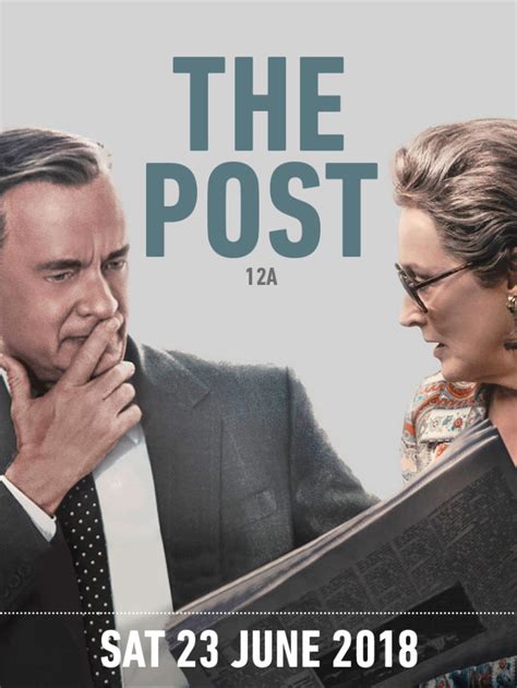 The Post Poster - Oakwood Cinema Oakwood Cinema