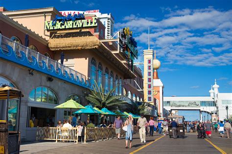 Jimmy Buffett's Margaritaville | Atlantic city boardwalk, Atlantic city, Ocean resort