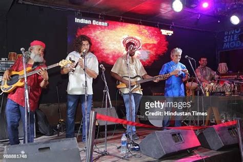 Members of Indian Ocean band perform at BP-FLYP@MTV Café, Connaught... News Photo - Getty Images