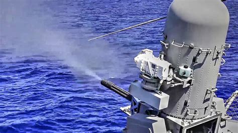 DEADLY Phalanx CIWS Close-In Weapons System Live Fire Test - YouTube