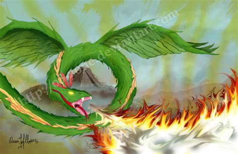 Feathered Serpent Dragon by O3-zone on DeviantArt