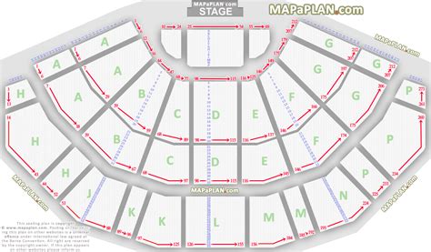 3Arena Dublin (O2 Arena) - Detailed seat & row numbers concert chart ...