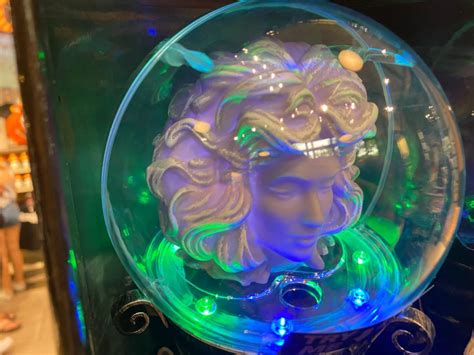 PHOTOS: New Madame Leota Light-Up Crystal Ball (with Fog Effects) Materializes at Disneyland ...