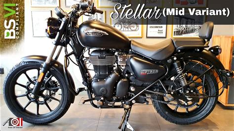 New Royal Enfield Meteor 350 Stellar Black BS6 | On Road Price ...