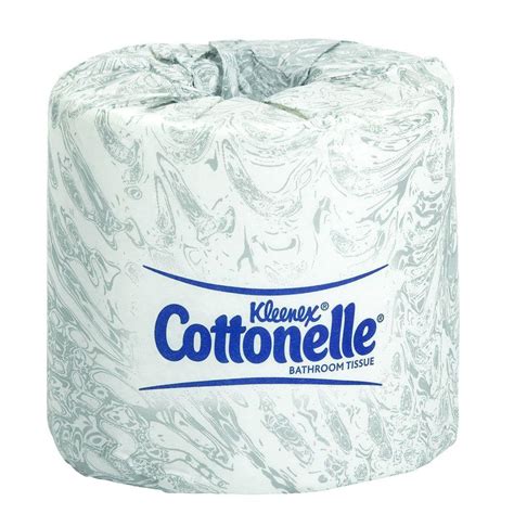 Kleenex Cottonelle White Bathroom Tissue 2-Ply (Case of 60)-17713 - The ...