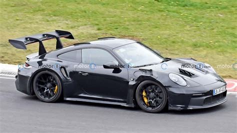 Cazado en fotos espía el posible nuevo Porsche 911 GT2 RS