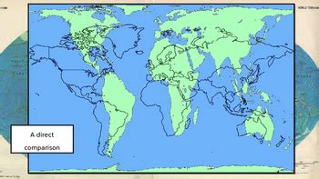 True Size of the Continents by ChillTeachingInTheWack | TPT