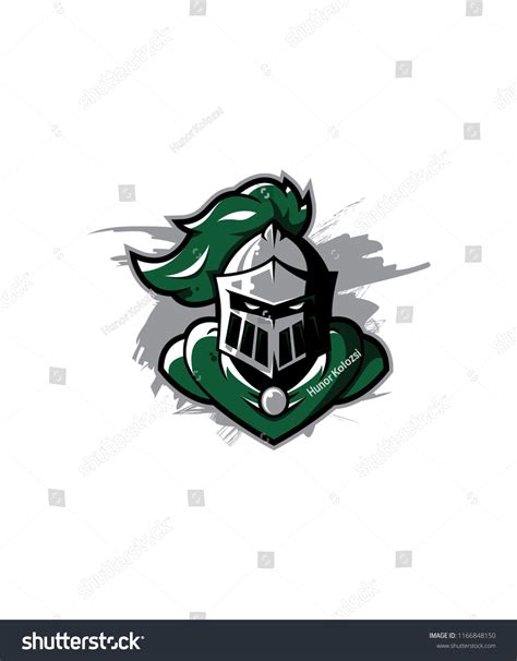 Knight Vector Logo Design Stock Vector (Royalty Free) 1166848150 ...