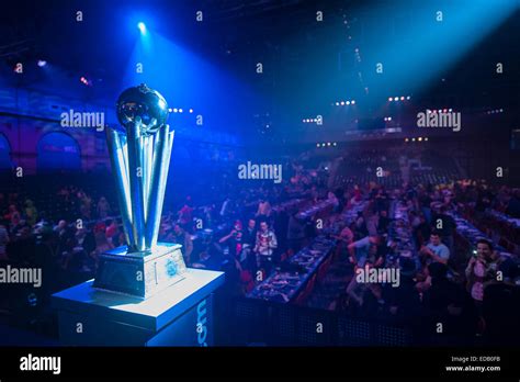 Pdc darts world championship trophy hi-res stock photography and images ...