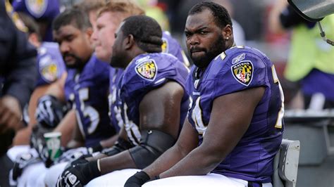 Judge terminates Tuohy family conservatorship over former NFL player Michael Oher, depicted in ...