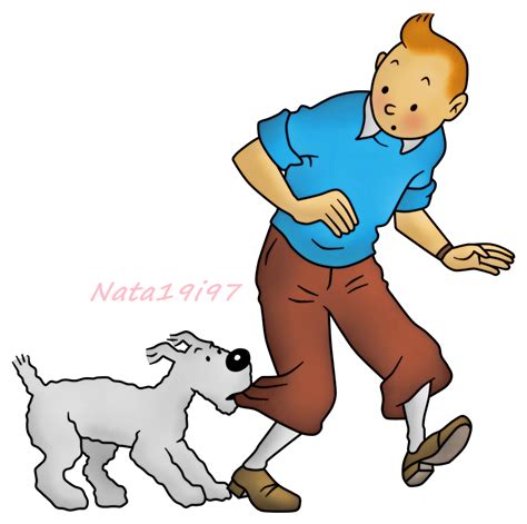 Tintin And Snowy by Nata19i97 on DeviantArt