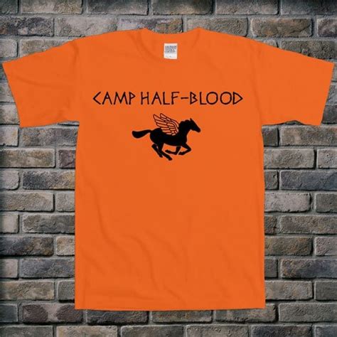 Camp Half-Blood Book Tshirt Gift Percy Jackson T-shirt by TEEBIRDS