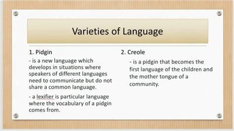 Varieties and Registers of Spoken and Written Language - YouTube