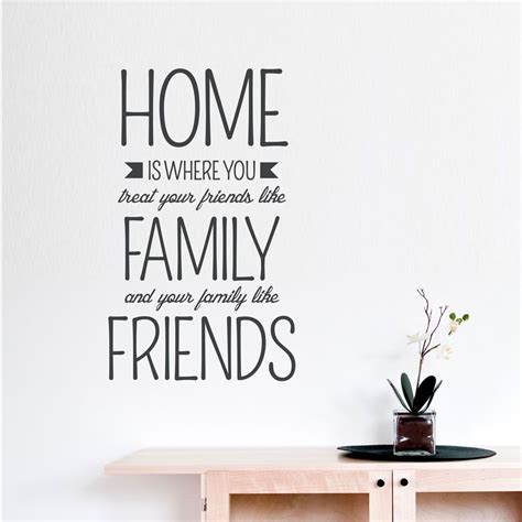 What makes a house a home to you? #homesweethome | Wall quotes decals, Wall quotes, Home quotes ...