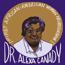 Dr Alexa Canady First African American Sticker - Dr Alexa Canady First African American Black ...