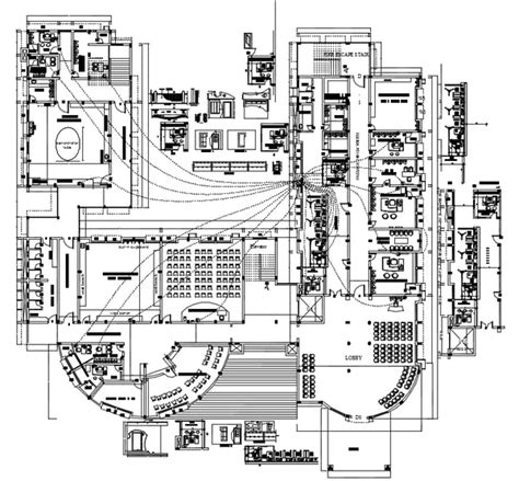 【Architecture CAD Projects】@College Plan of Architecture Design CAD Drawings